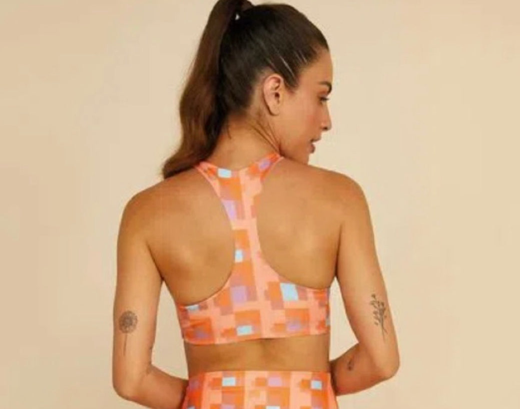 Double sided racer back top