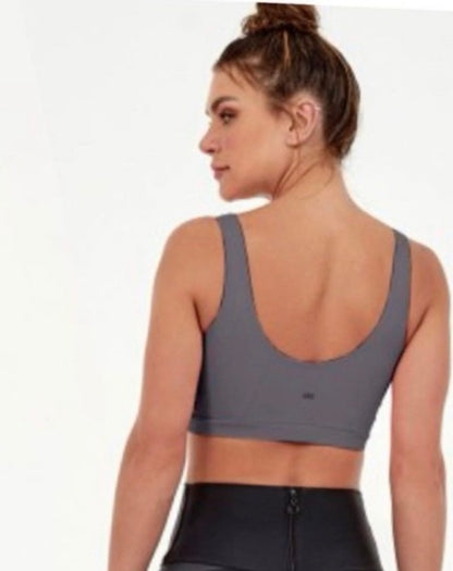 V-Neck High-Support Sports Bra
