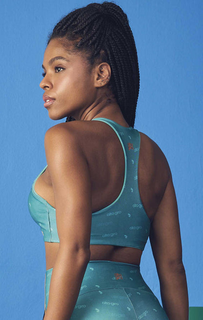 Double sided racer back top