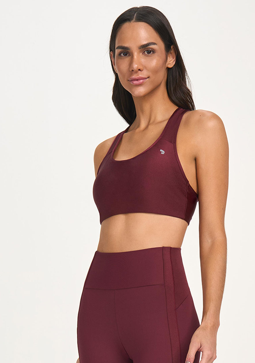 Shine top with racer back