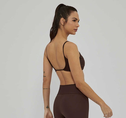 Bodytex top with low-cut back