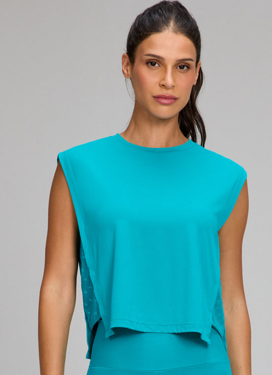 Wide Tank with Side Mesh