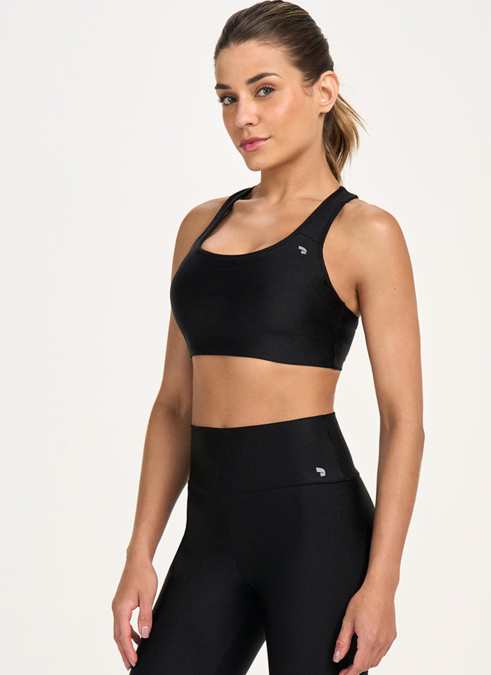 Shine top with racer back