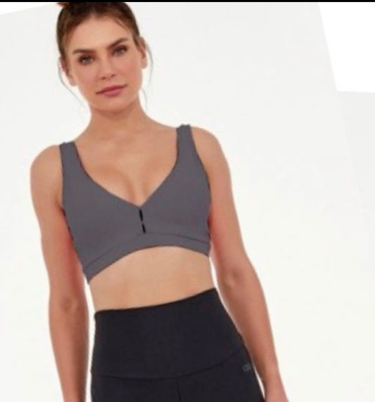 V-Neck High-Support Sports Bra