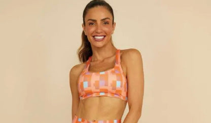 Double sided racer back top